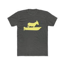 Load image into Gallery viewer, Motorboating Ass Classic Ass Tee, men&#39;s shirt, unisex, donkey boat logo, heavy metal with yellow logo
